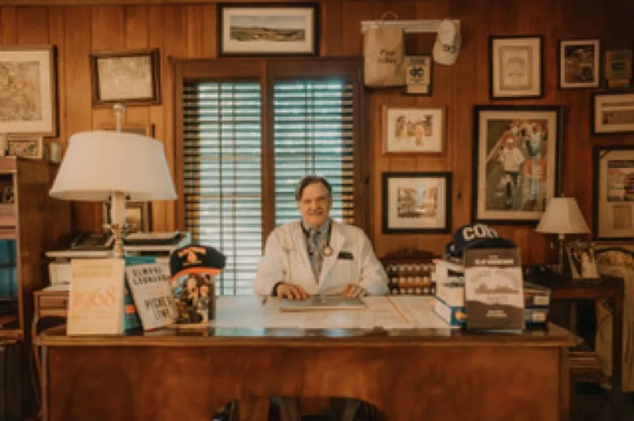 Dr. Kroneman in his study